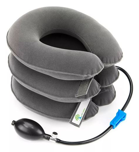 Almohada Cojin Inflable 3 Nivel Cuello