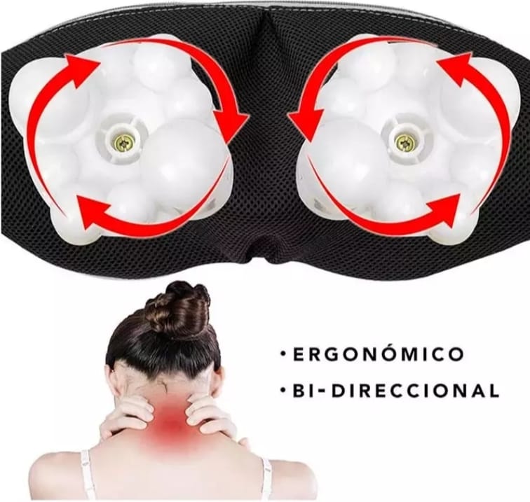 MASAJEADOR PROFESIONAL HOMBROS, CUELLO Y ESPALDA