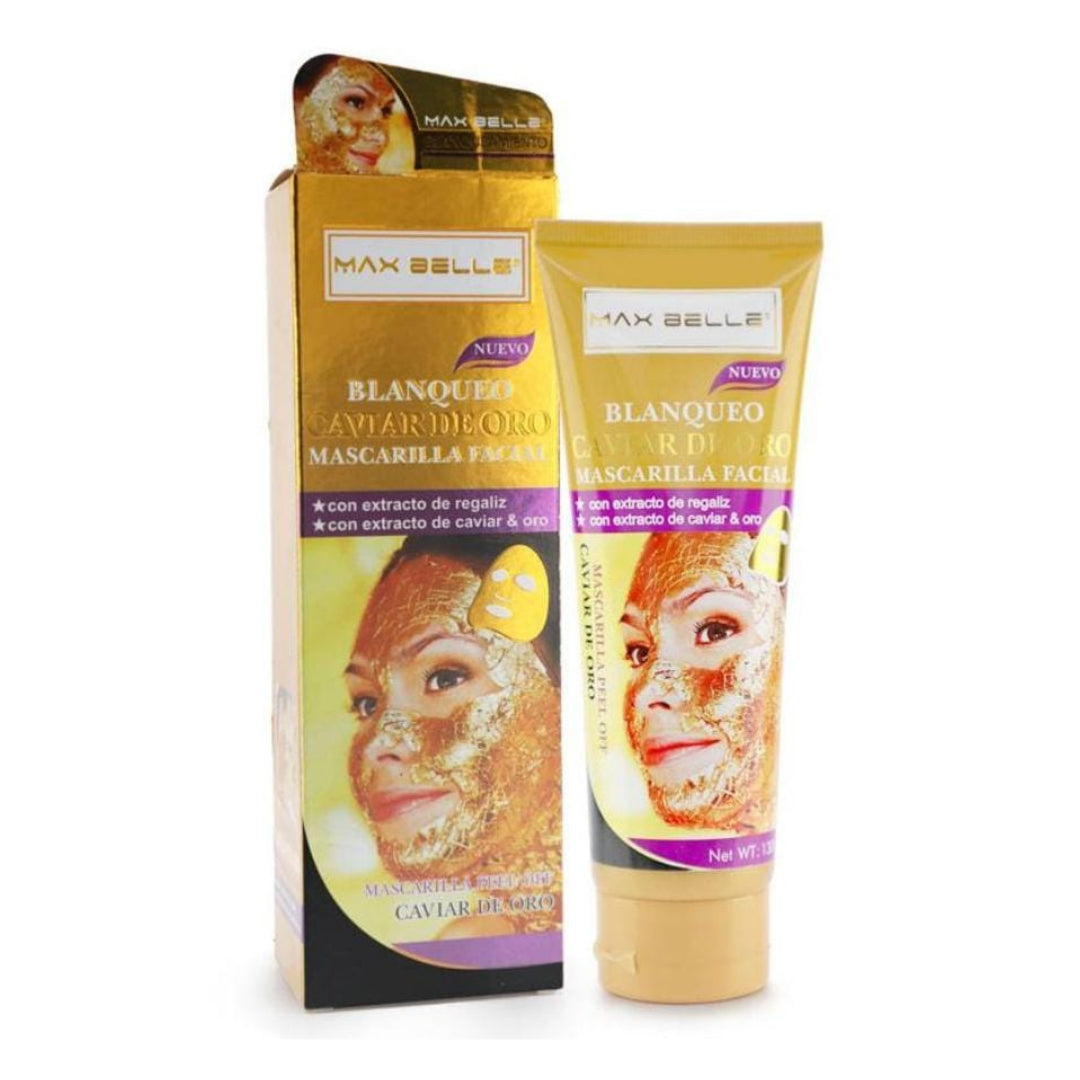 MASCARILLA FACIAL CAVIAR DE ORO EFECTO BLANQUEAMIENTO 130ML